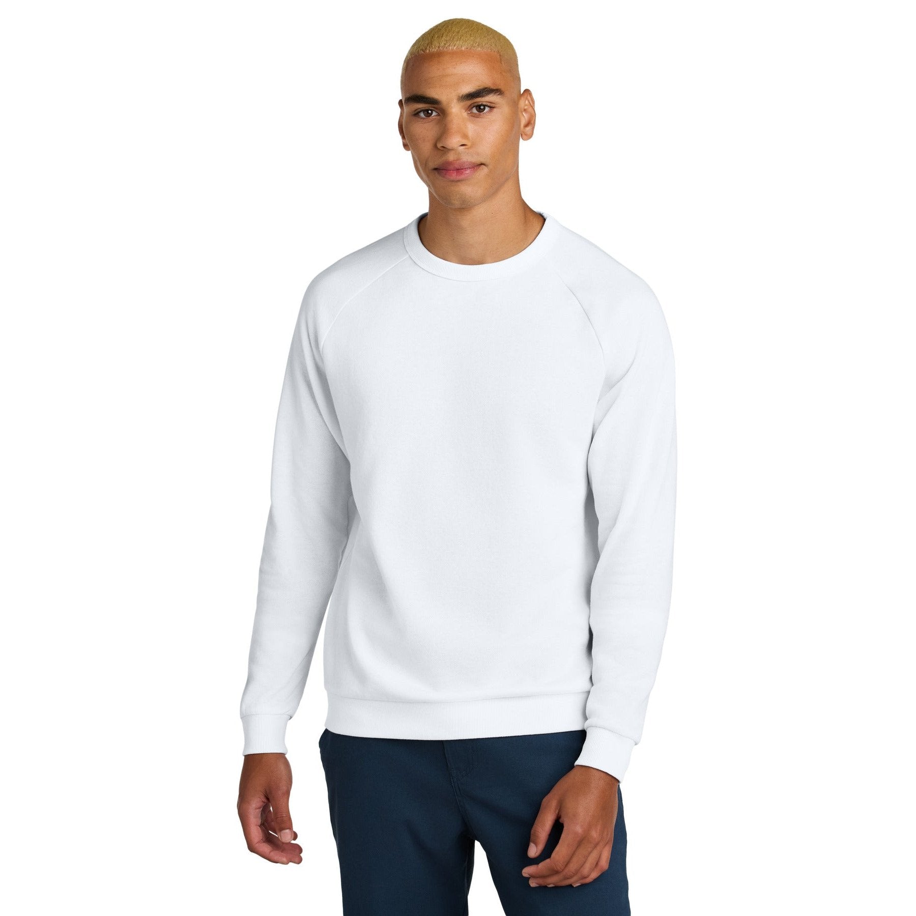 District-District® Perfect Tri® Fleece Crewneck Sweatshirt DT1304-MedTech-12